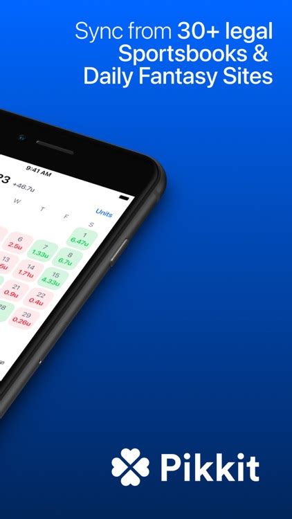 Pikkit: Sports Betting Tracker .